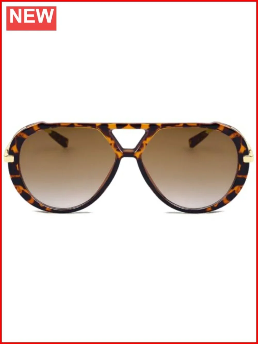 Oversized Aviator Sunglasses Retro Pilot Shades Vintage Chunky Large